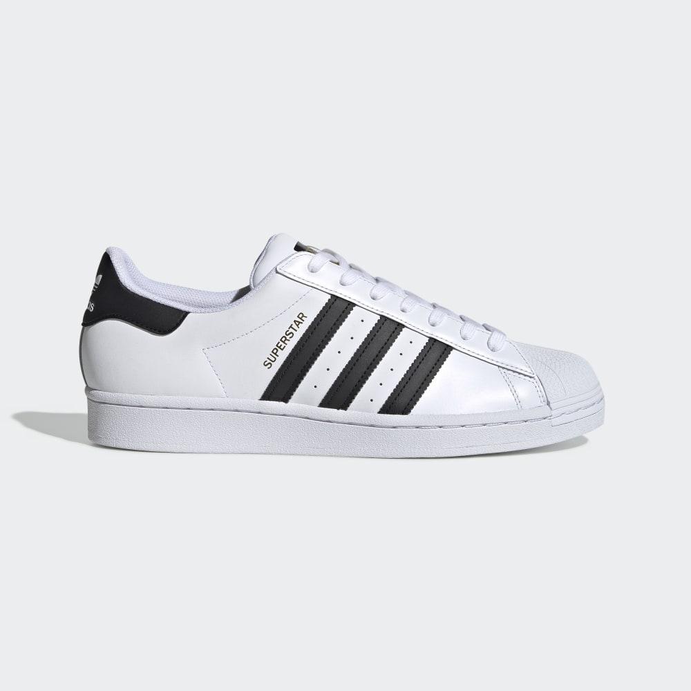 Originals Adidas Superstar Barbati Romania - Albi/Negrii EG4958